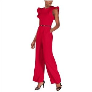 Calvin Klein Women’s Red Jumpsuit